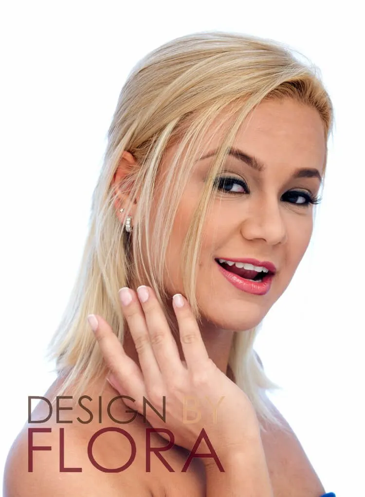 Modern European human hair style by Design by Flora