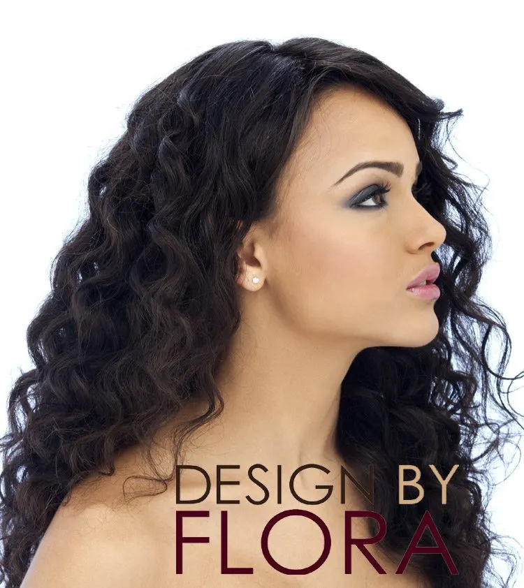 Modern European human hair style by Design by Flora