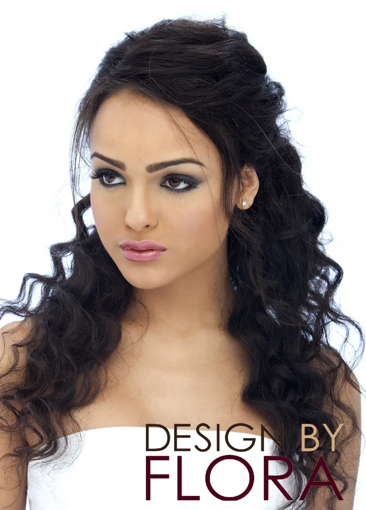 Modern European human hair style by Design by Flora